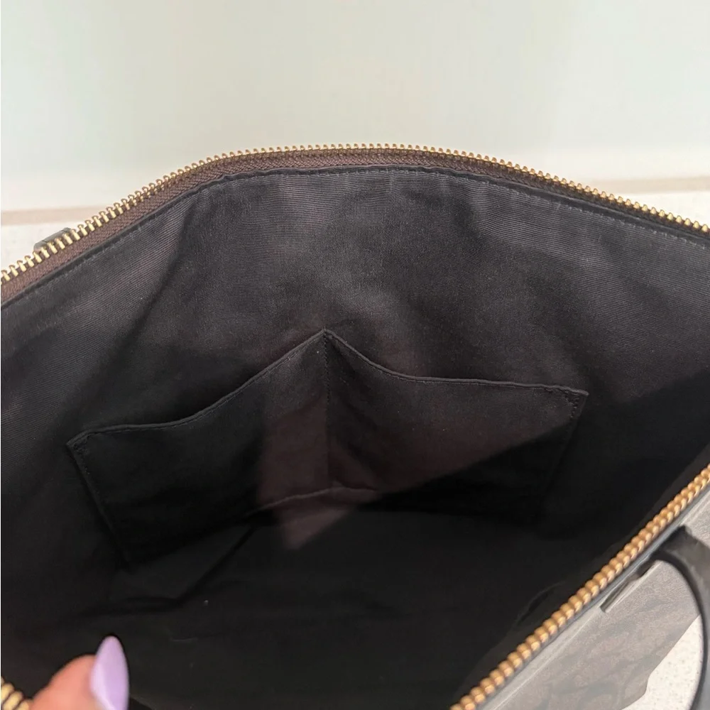 COACH Brown Tote and Wristlet Set - Picture 4 of 14